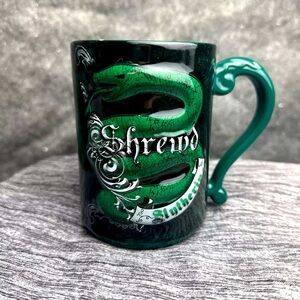 Slytherin House Crest Shrewd Mug Wizarding World of Harry Potter